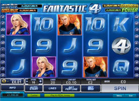The Fantastic Four online slot game