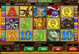 Mega Moolah online slot game