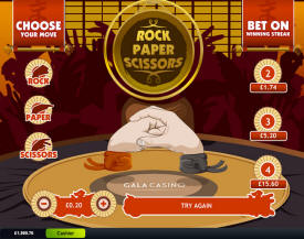Rock, Paper,Scissors - a fun arcade game and classic