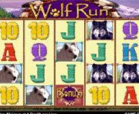 Online Slot game - Wolf Run Slots game  